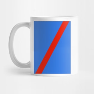 Crystal Palace Retro Away 1980 Blue & Red Sash Mug